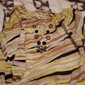New York & Company Decorative Blouse